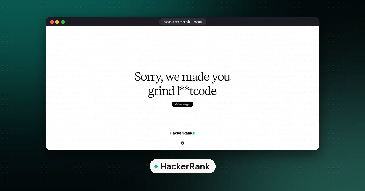 Screenshots of HackerRank
